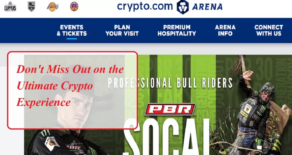 Don't Miss Out on the Ultimate Crypto Experience at PBR Crypto Arena!