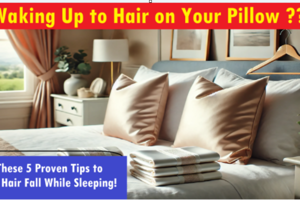 Waking Up to Hair on Your Pillow Try These 5 Proven Tips to Stop Hair Fall While Sleeping!